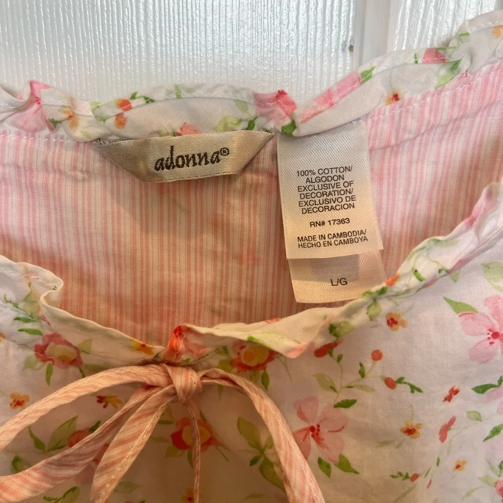Floral Adonna Women’s Pajama Set - Picture 7 of 7